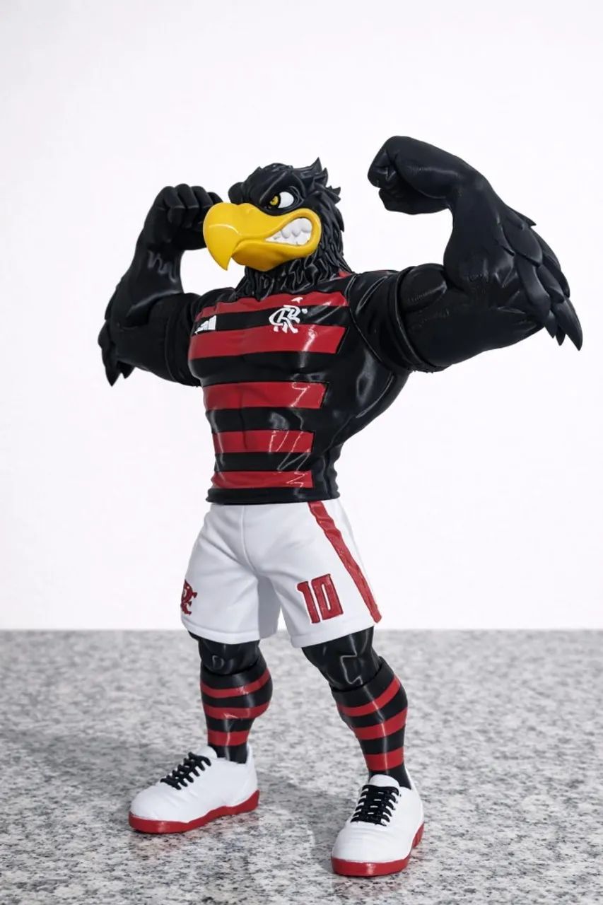 Mascote do Flamengo 26cm - Estilizado e Super Detalhado! - Foto 2