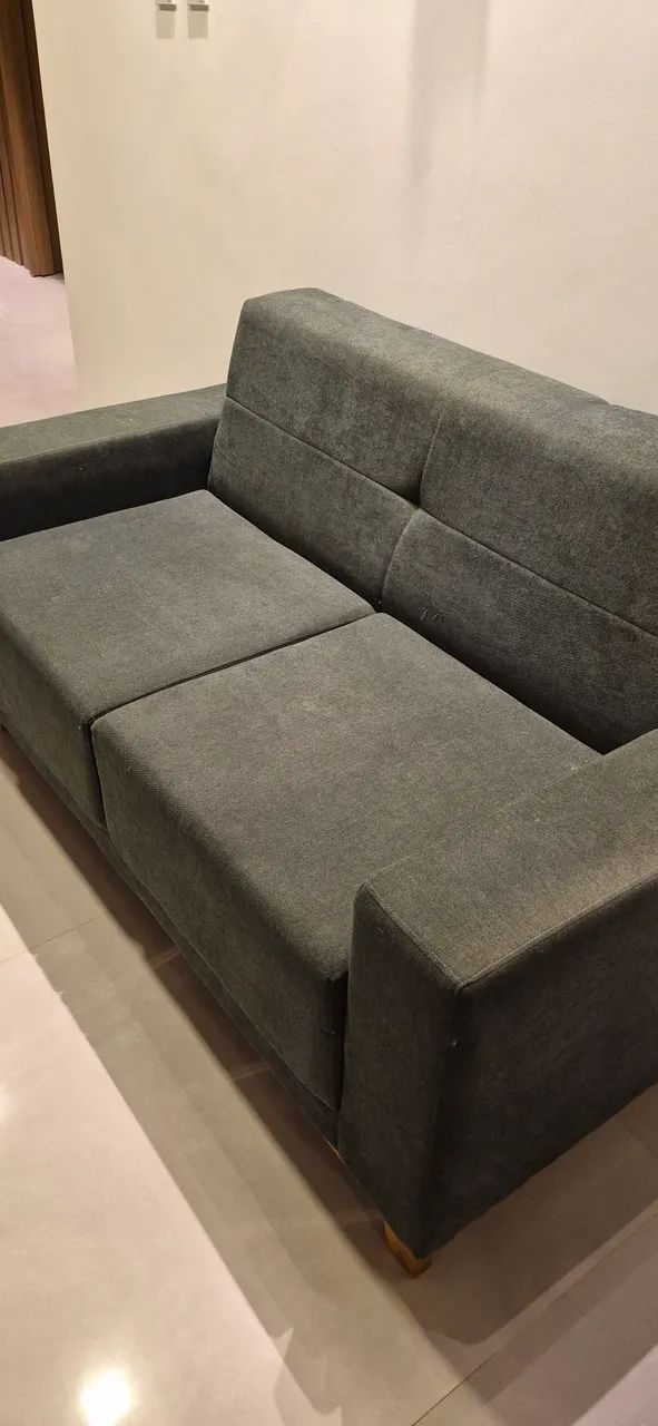 Vendo Sofá Tecido em Linho - Clássico  - Foto 4