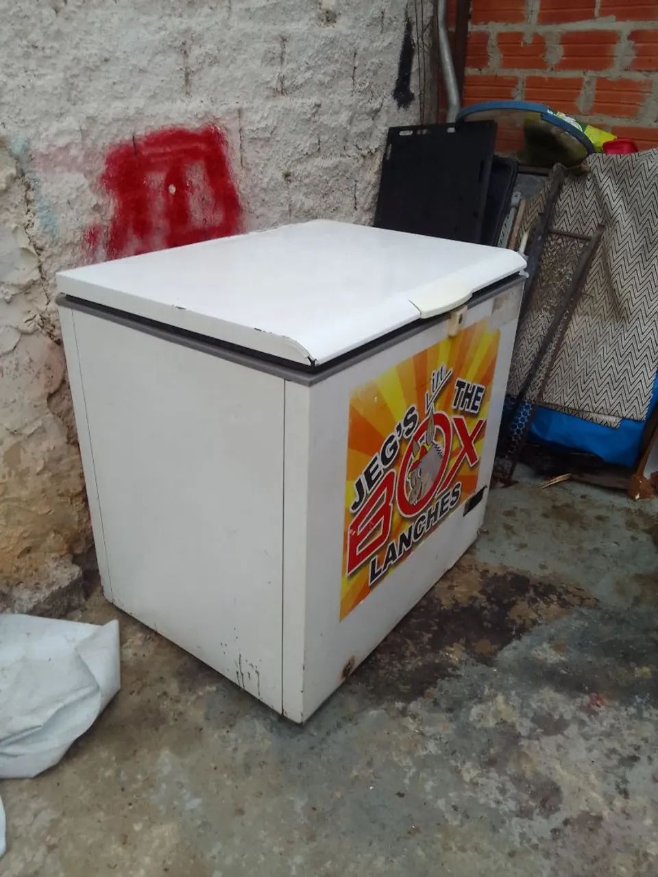 Freezer uma tampa,110wats funcionando perfeitamente - Foto 3
