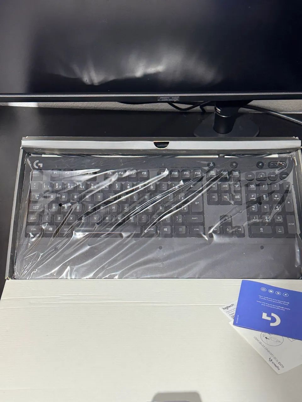 KIT - TECLADO LOGITEC 213 - MAUSE THUNDER- FONE DE BRINDE - Foto 5