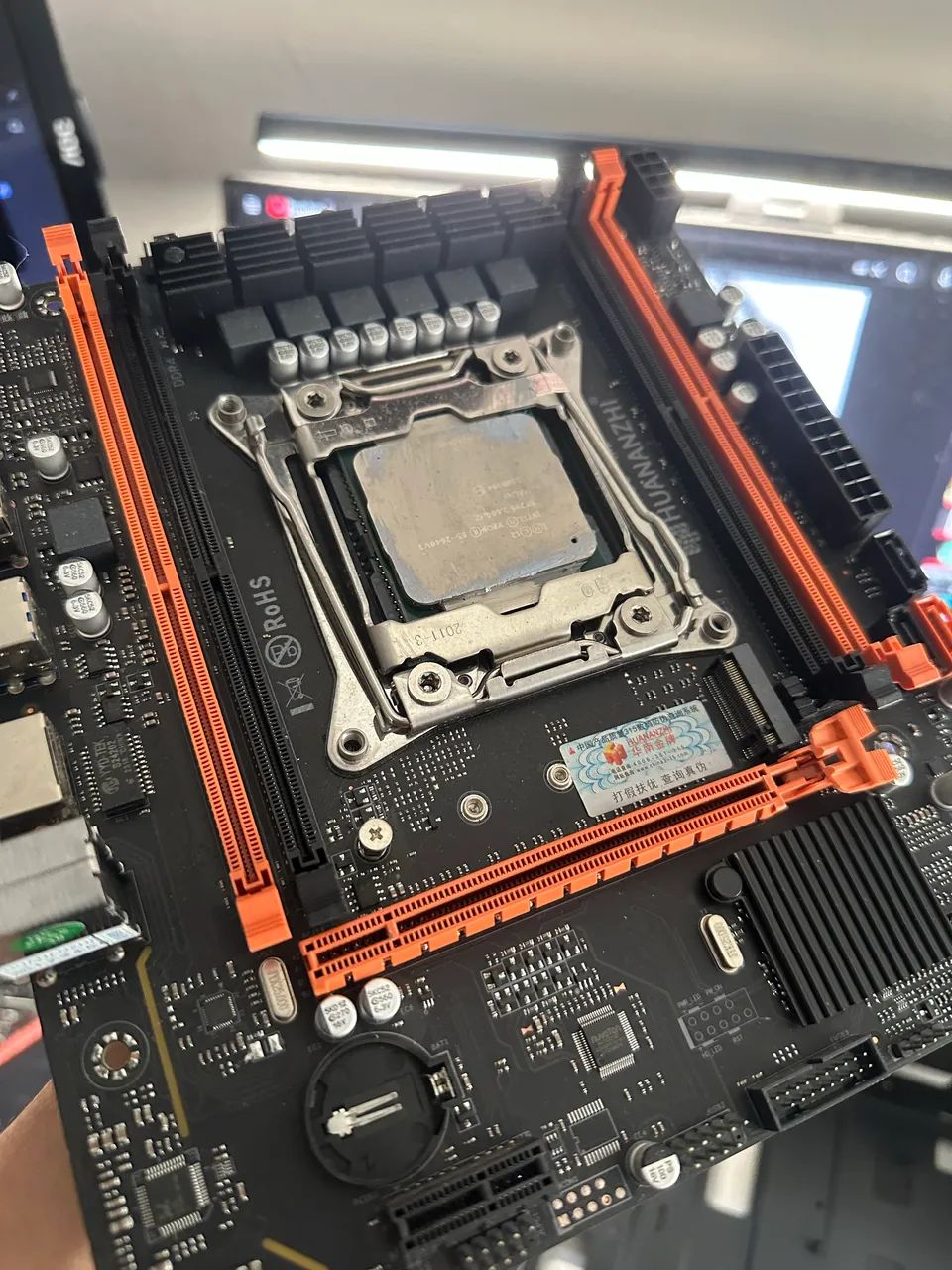 KIT XEON E5-2640V3 X99 +16GB RAM ECC. (Com Defeito) - Foto 4