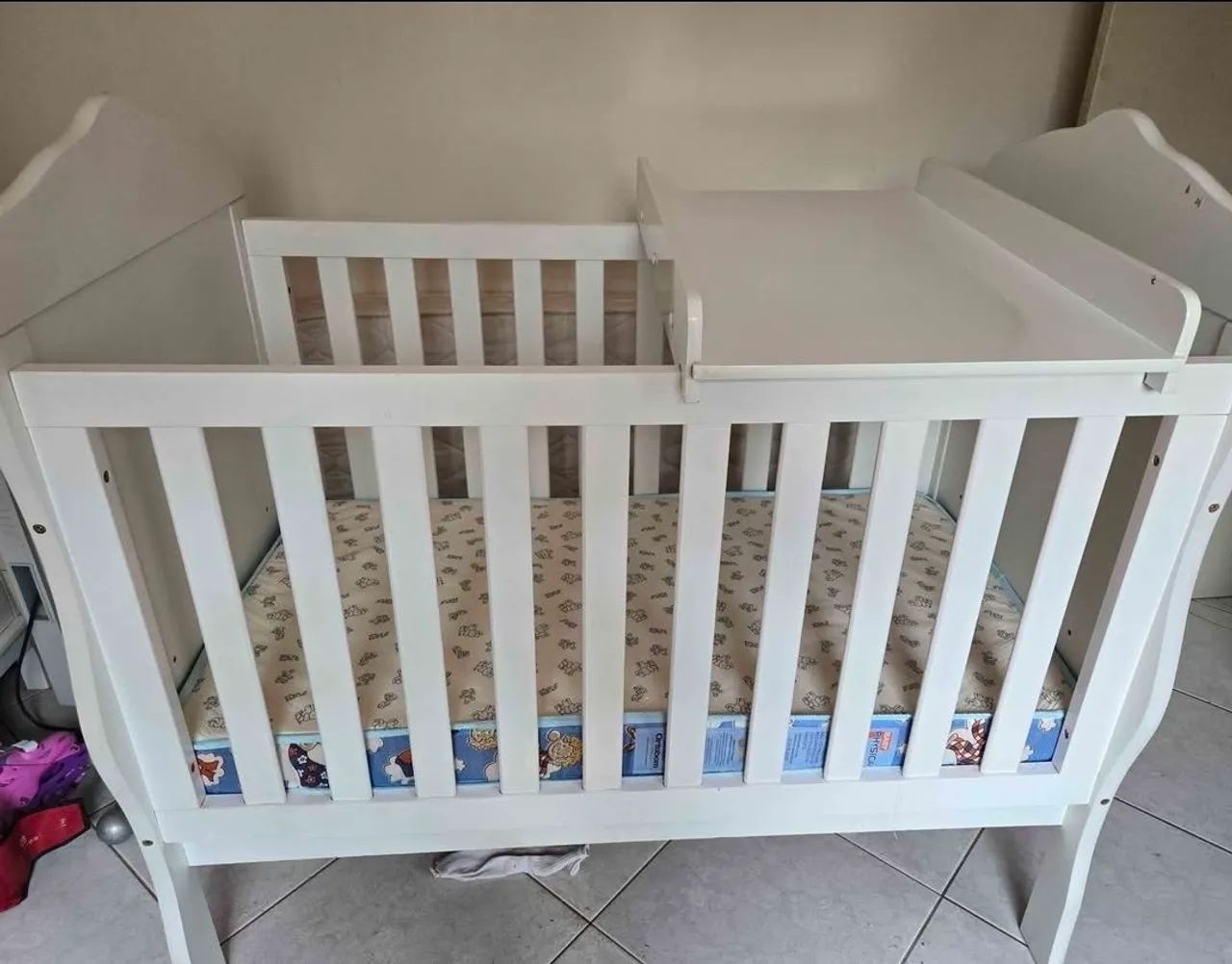 Vendo Berço com colchão  - Foto 3