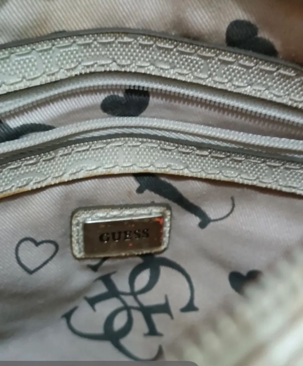 Bolsa Couro Vintage Itália Guess  - Foto 5