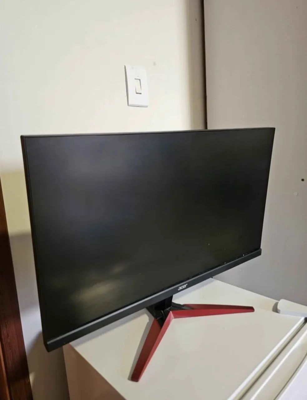 Monitor Acer Preto com tela de 24.5 polegadas 60Hz 127/220v