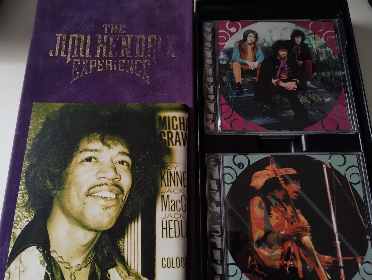 Box Set The Jimi Hendrix Experience 4 CDs RARO Blues Rock Guitar
