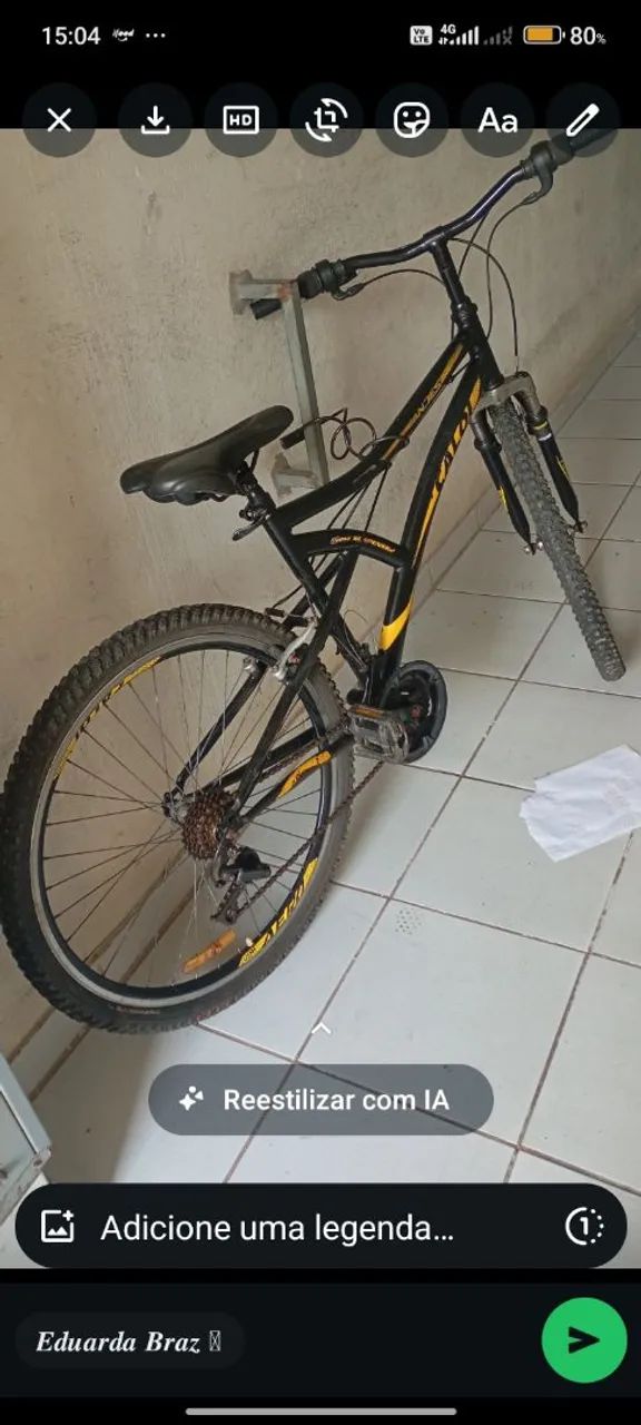 Bicicleta Caloi 