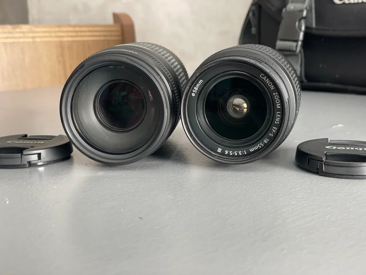 Kit Canon EOS Profissional com 2 Lentes + Bolsa - Foto 2