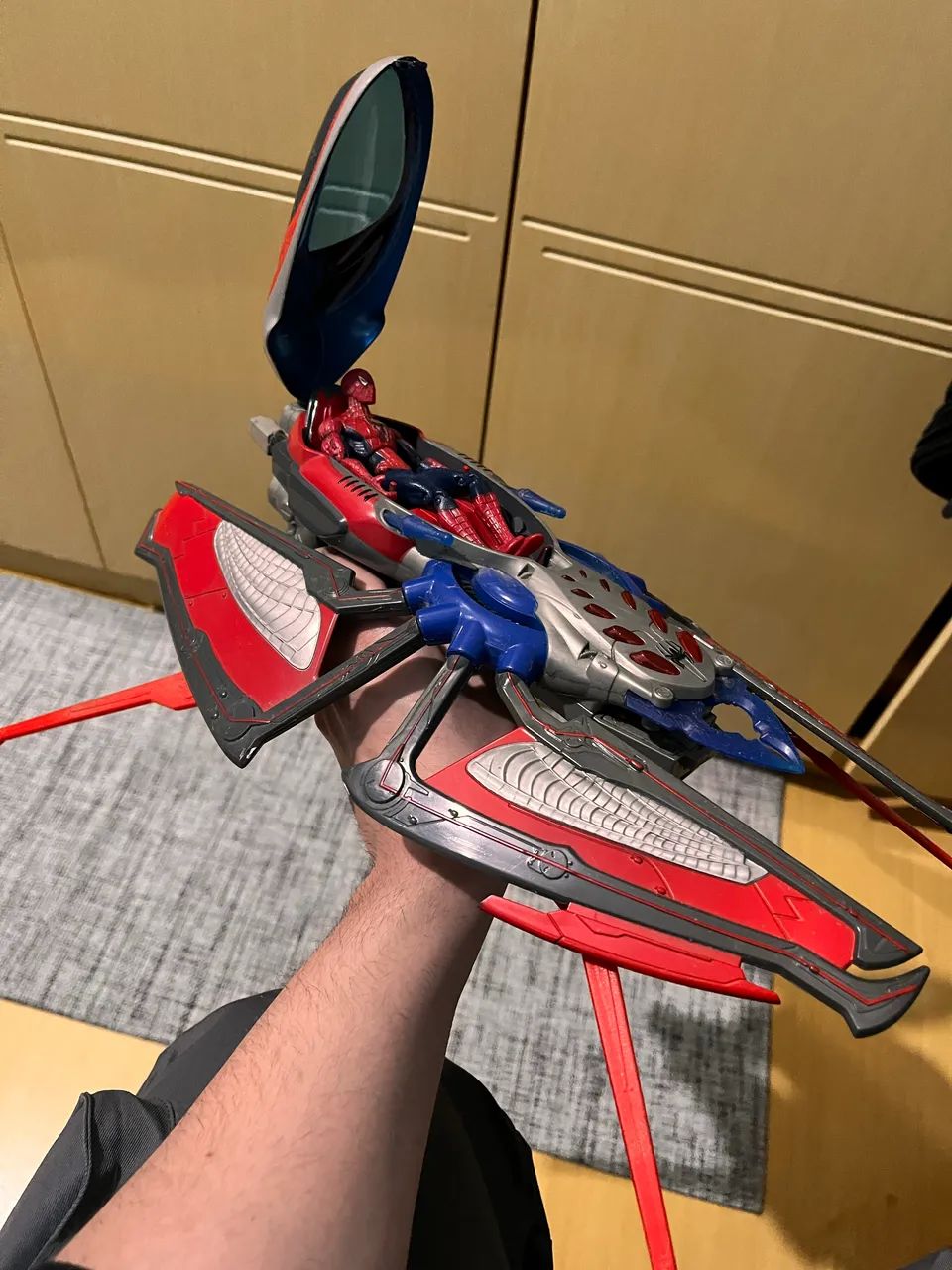 Hasbro Spider-Man Triple Blast Hover Jet - Foto 5