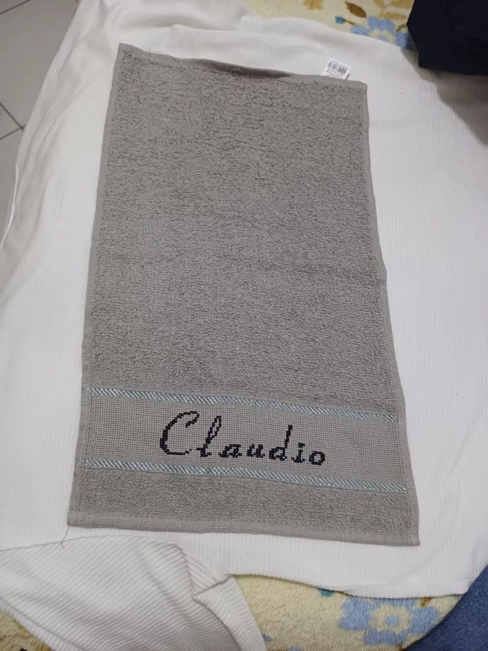 Toalha de mão personalizada 