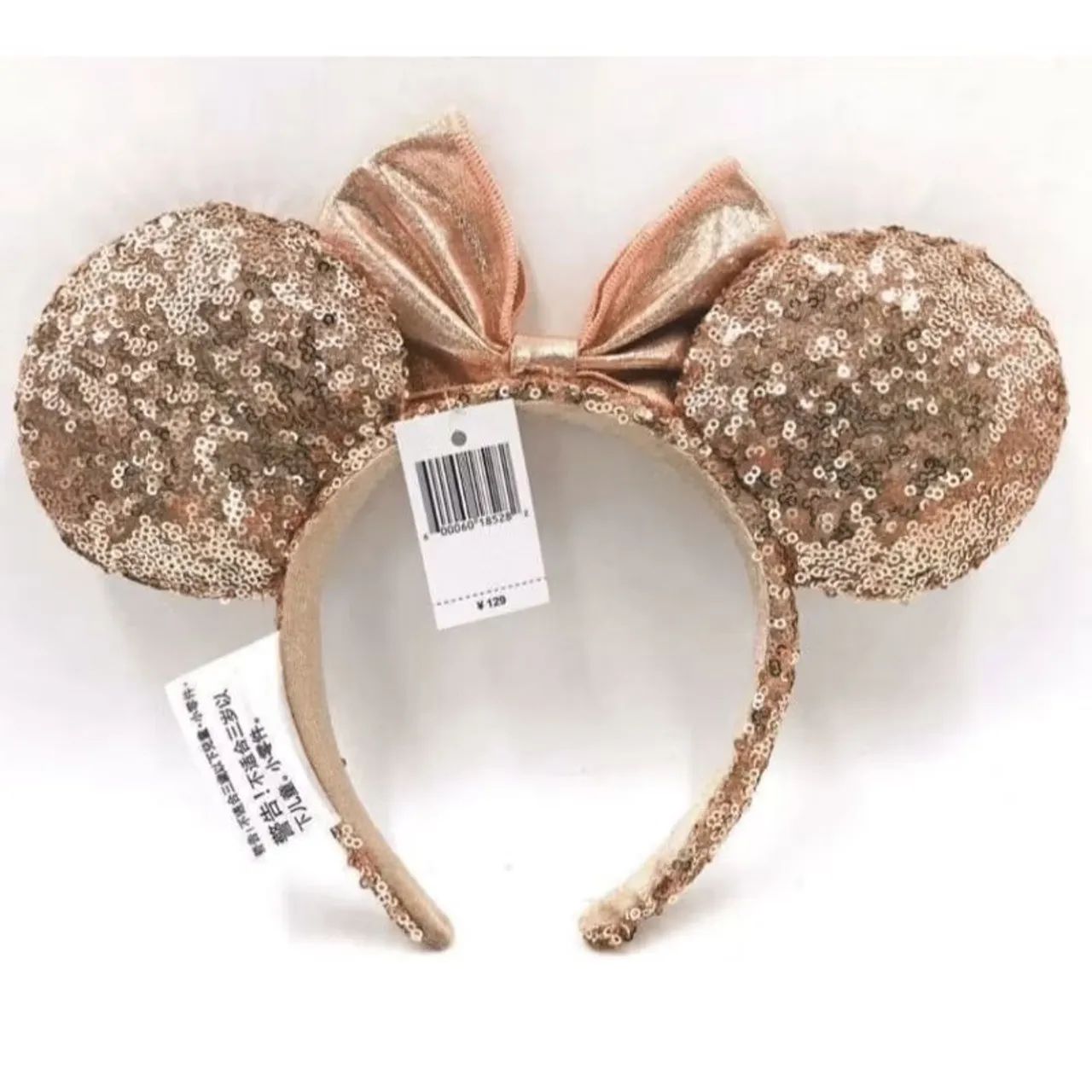 Tiara Original Importada Parks Disney Minnie Mouse Rose ingold - Foto 3