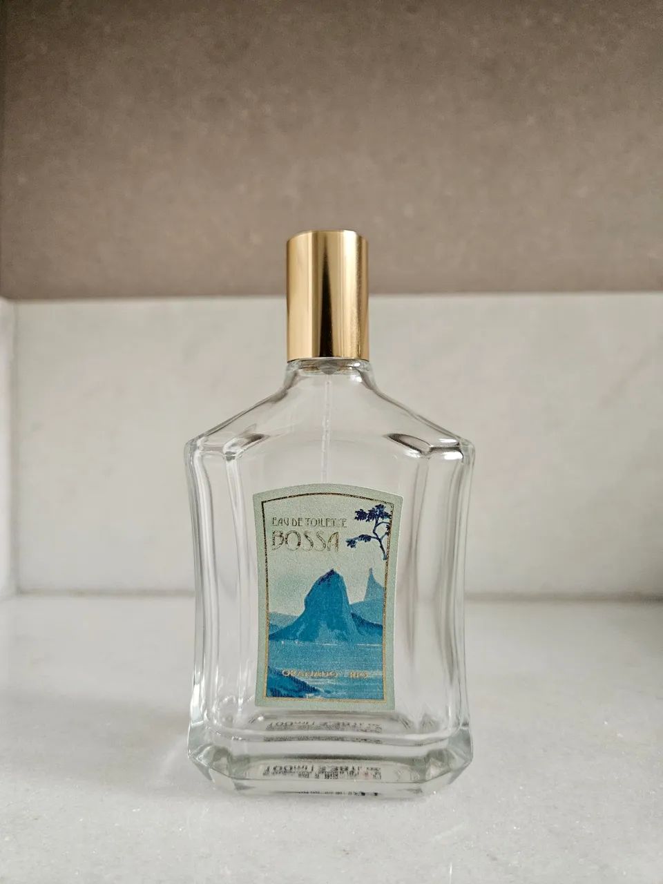 Frasco vazio Perfume Bossa Granado 100 ml