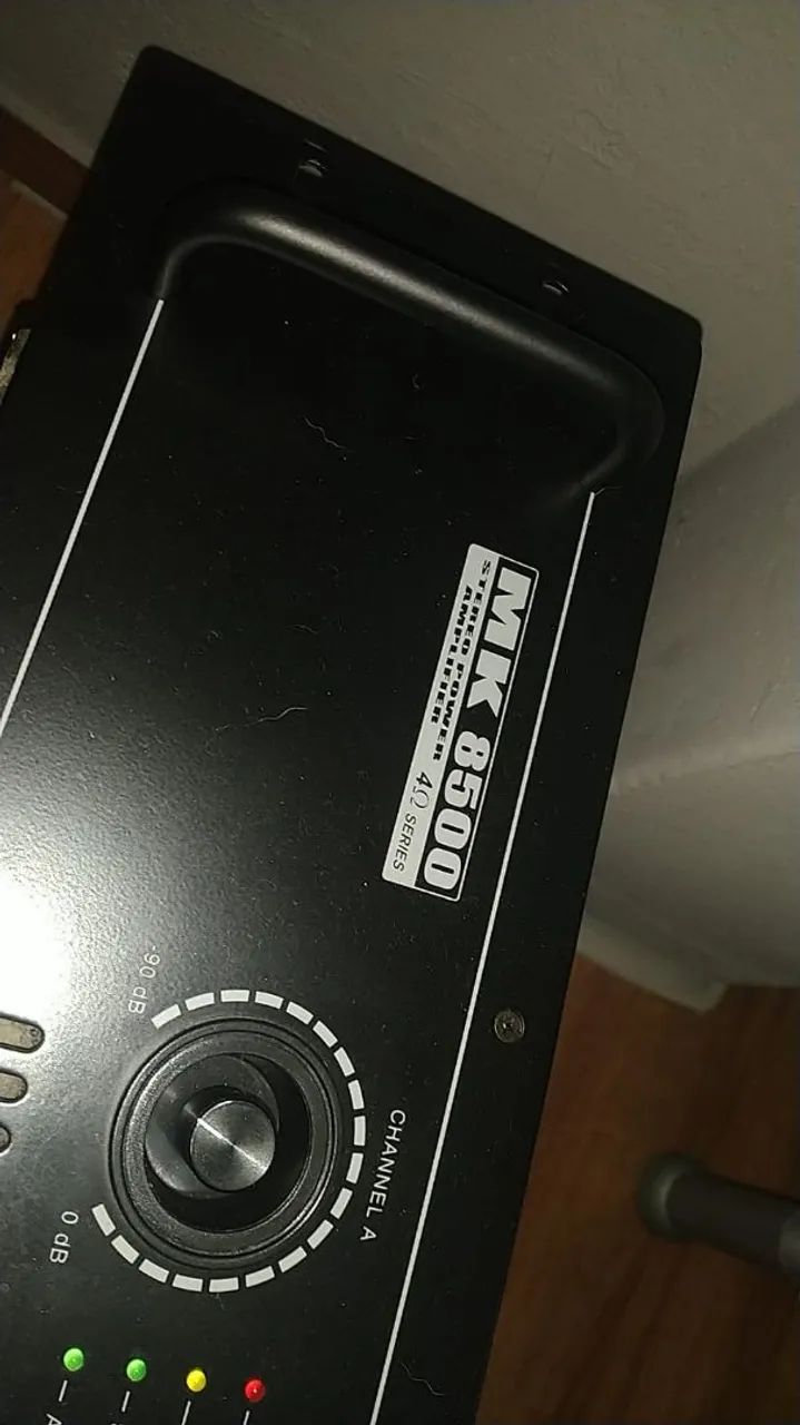 Potência profissional mark áudio 8500 - Foto 2