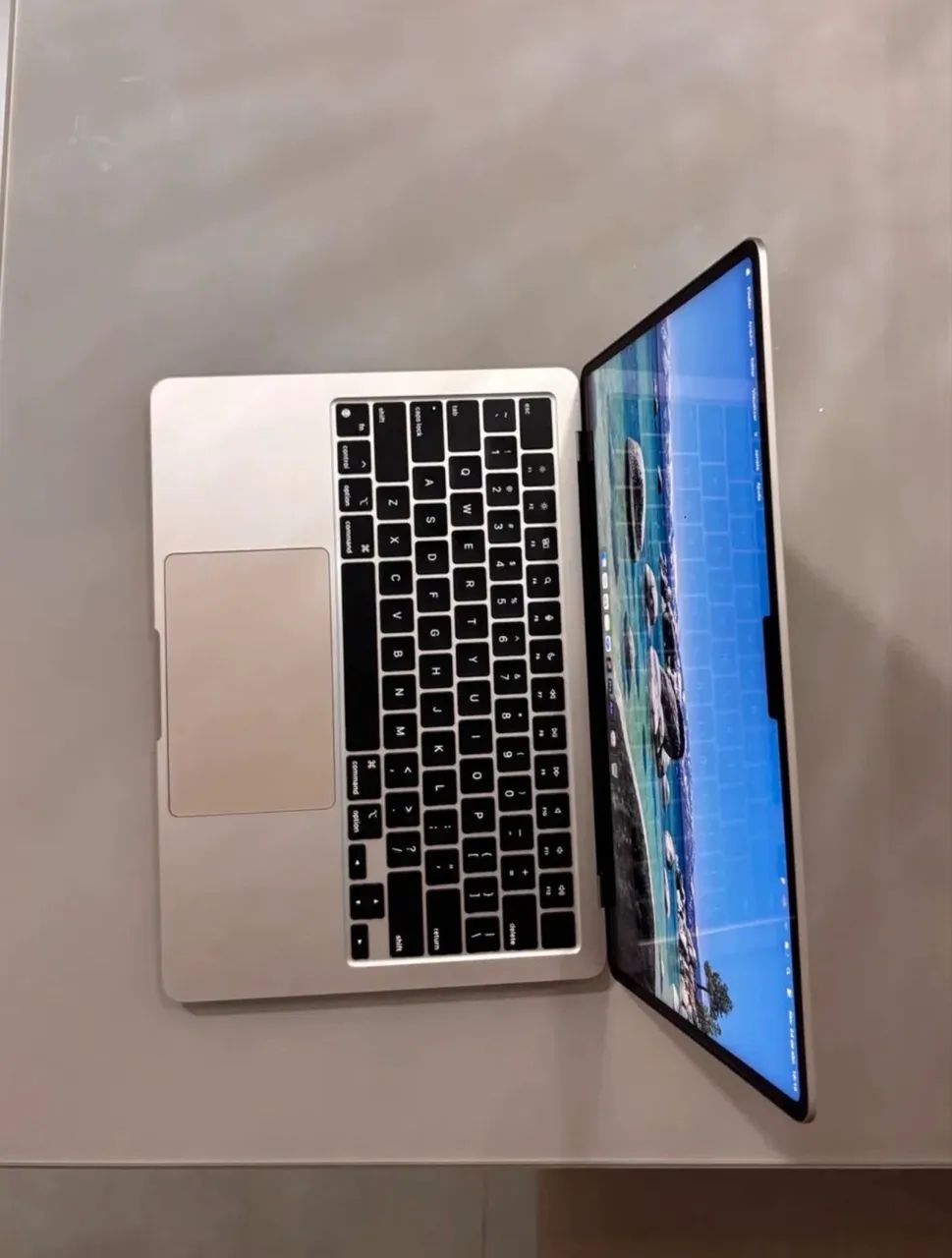 MacBook Air M2 starlight bateria 100% - Notebooks - Maracanã