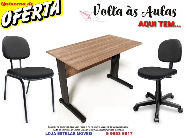 Temos!!! Cadeiras e mesas de muitos modelos! - Foto 3