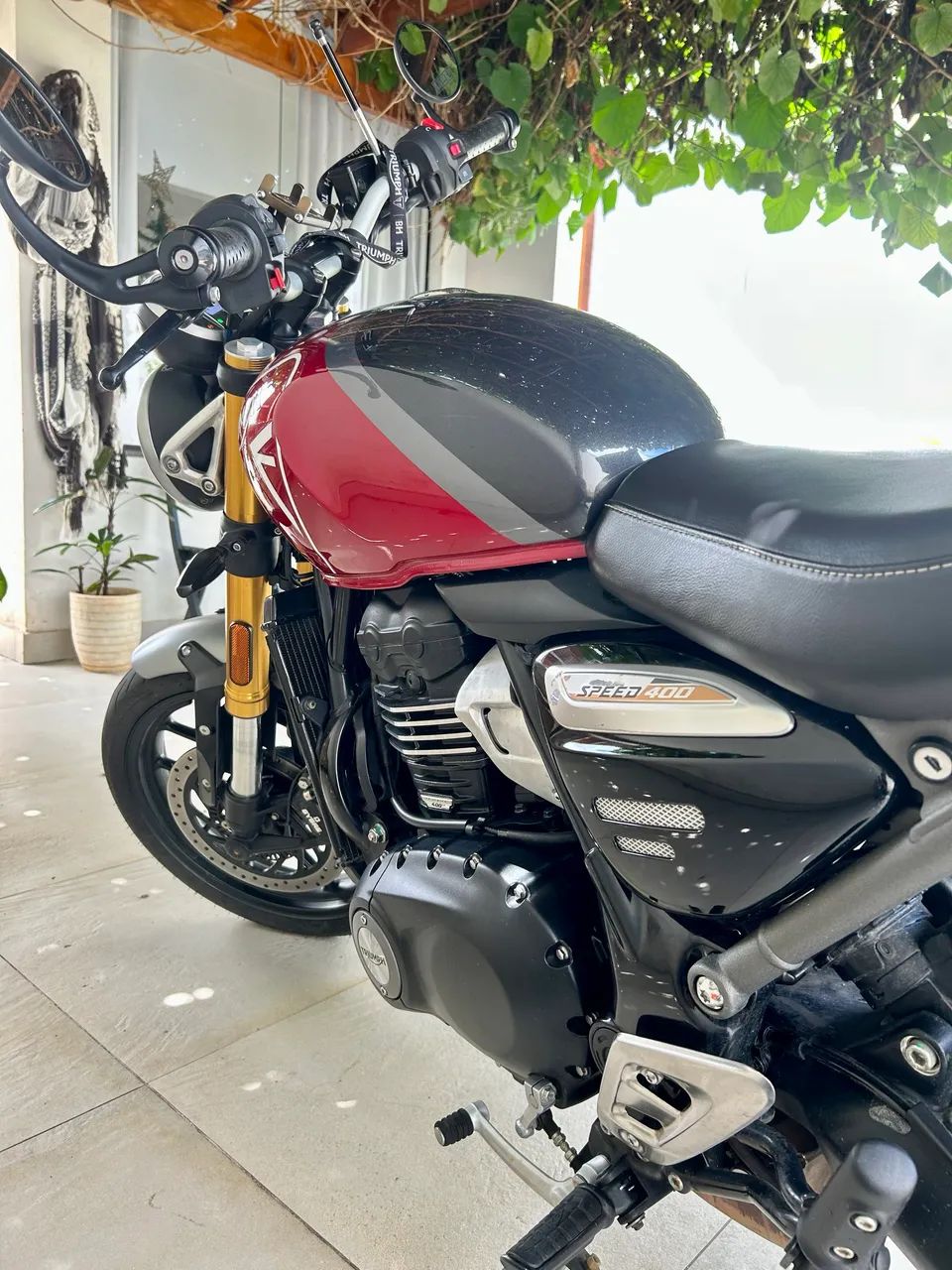 ? TRIUMPH SPEED 400 24/25 ? IMPERDÍVEL! - Foto 5