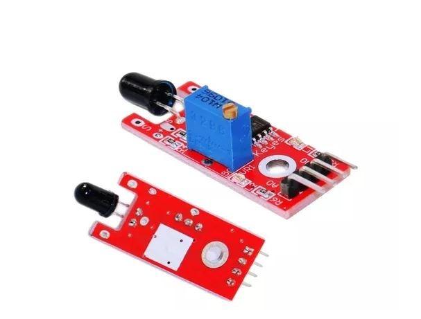 COD-AM95 Sensor Módulo Detector Fogo Flame Chama Arduino Automação Robotica - Foto 2