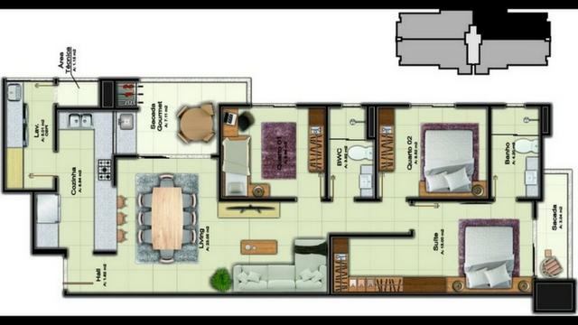 Apartamento com padrão A no Costa e Silva, entrega jun/2020 - Foto 7