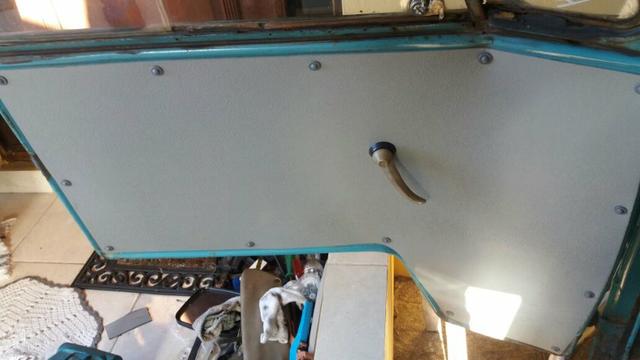 Kombi Corujinha 1964 azul, motor, suspenção, freios e elétrica nova - Foto 10