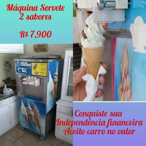 Vendo Máquina de sorvete expresso italianinha - Foto 3