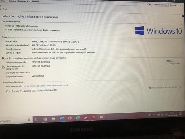 Notebook Samsung, 15,6?, 1Tb, 4gb ram, Core i3 - Foto 5