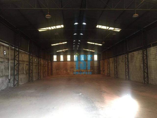Galpão para alugar, 750 m² - piratininga - osasco/sp - ga0439.