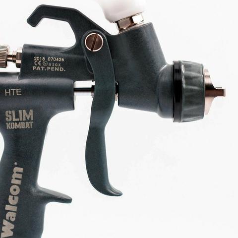 Pistola de pintura Walcom Slim Kombat HTE com maleta - HTE-803013 - Foto 5