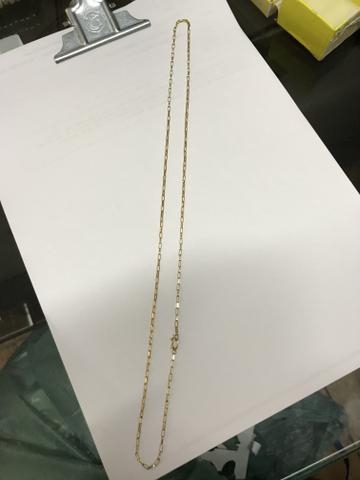 Corrente de Ouro Cartier