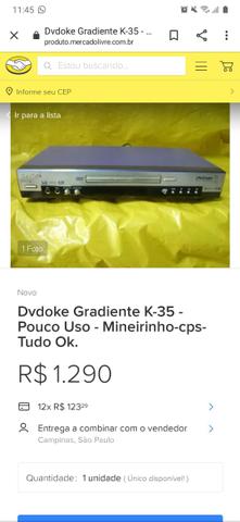 DVD Karaokê Gradiente K35 - Foto 2