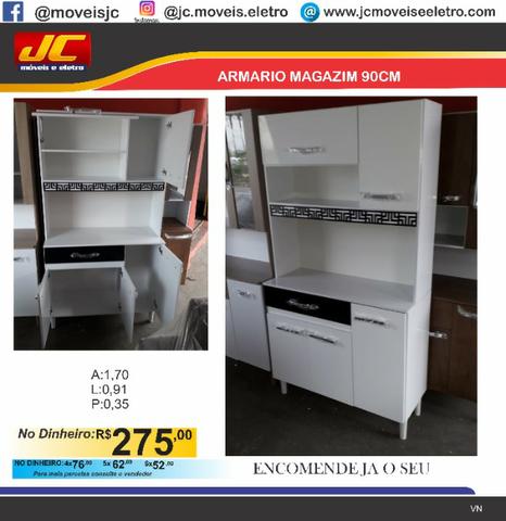 Lindo armario de cozinha Gazim 090 . Fazemos entregas