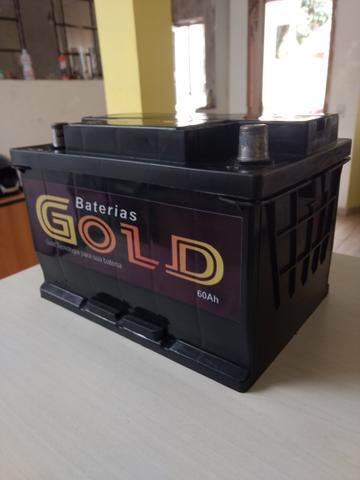 Bateria GOLD 60 AH nova com garantia 170,00 base troca ac cartao entrego - Foto 2