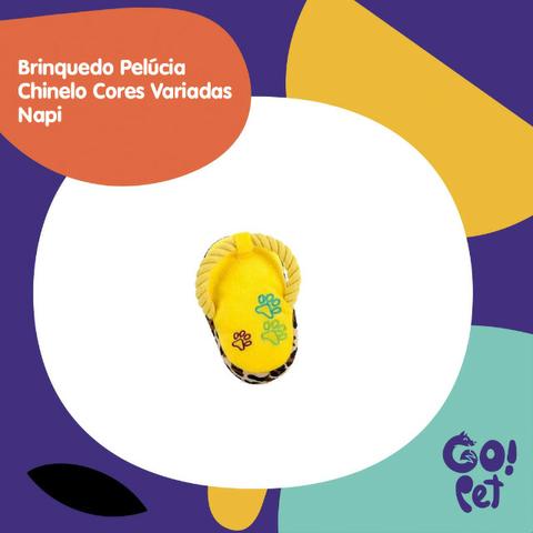 Brinquedo Chinelo Pelúcia Napi