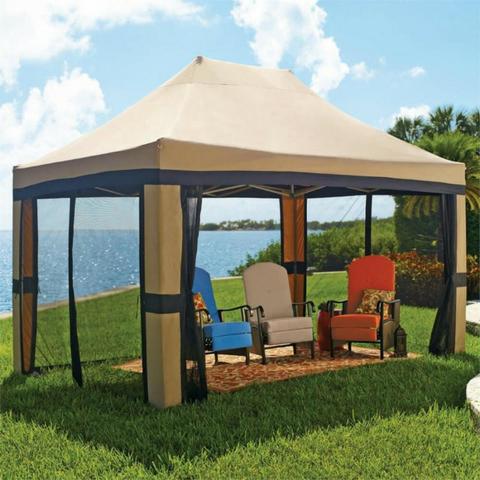 Tenda tipo gazebo com cortinas 3x4 - Foto 3