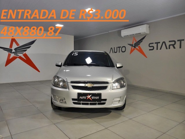 GM CELTA 1.0 LT COMPLETO + GNV 2015