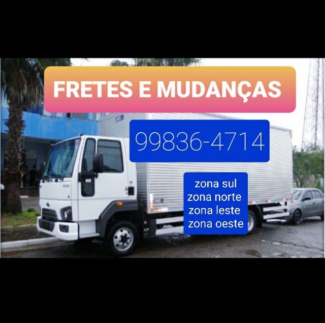CAMINHÃO BAÚ DE FRETES E MUDANÇAS