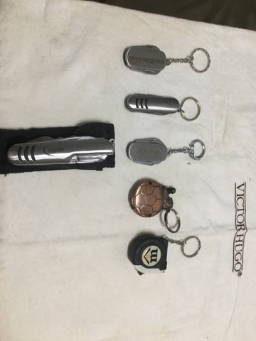 Chaveiros multiuso 