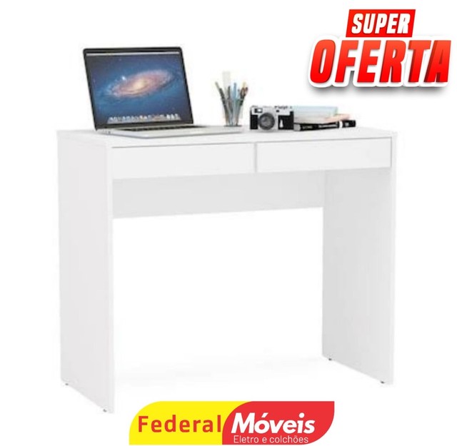 Escrivaninha Linda 2 gavetas - nova