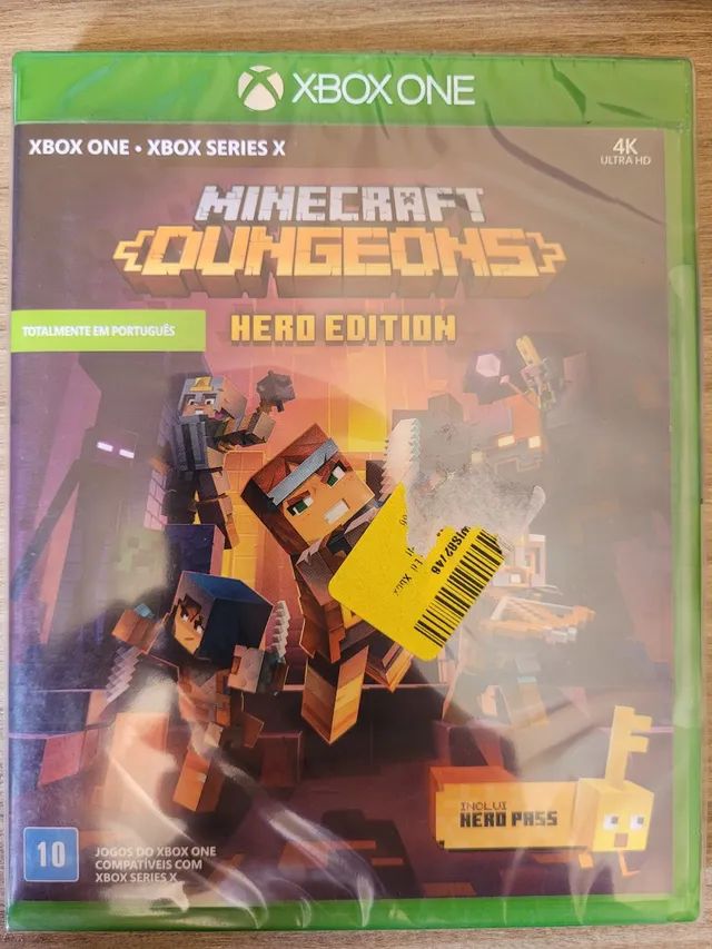 Jogo Minecraft Dungeons Hero Edition Nintendo Switch Fisico