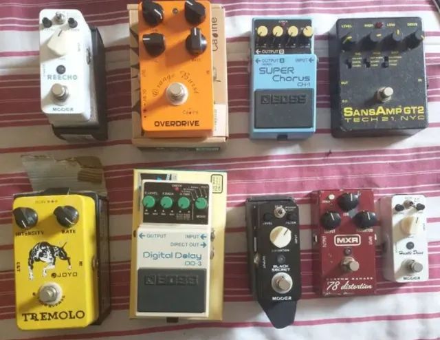 Pedais de Guitarra