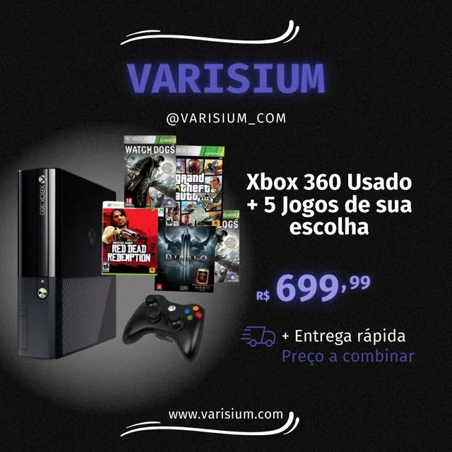 Jogos Xbox 360 Usado