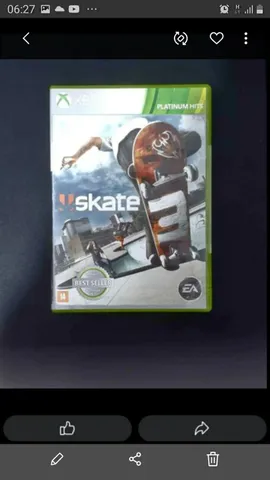 Jogo Skate 3 - Original - Semi Novo - Melhor Preço - Box360