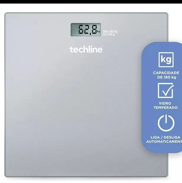 Balança Digital Techline - 180kg - Foto 4