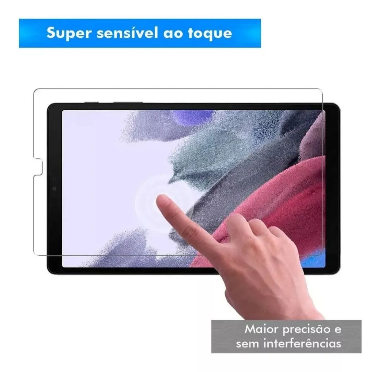 Película Vidro para Tablet Samsung Galaxy Tab A7 T220 T225 8,7" - Foto 4