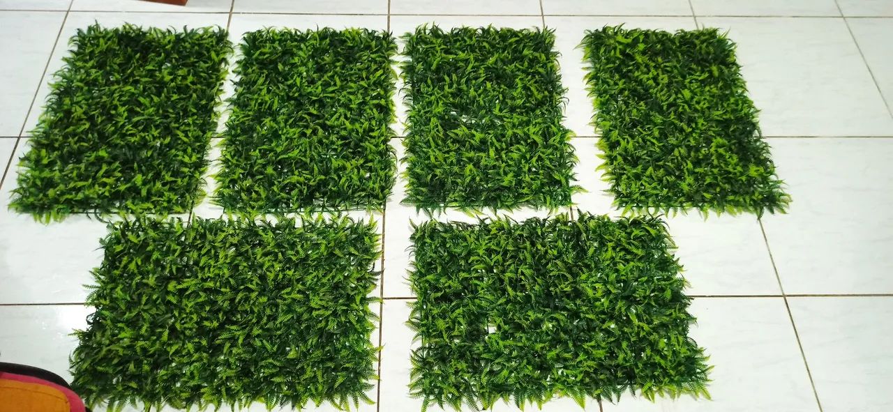 Parede Verde Artificial - Folhas de Samambaia - Foto 6