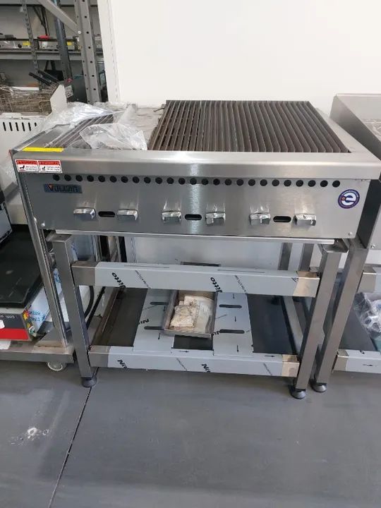 Char broiler 90cm Vulcan novo pronta entrega 