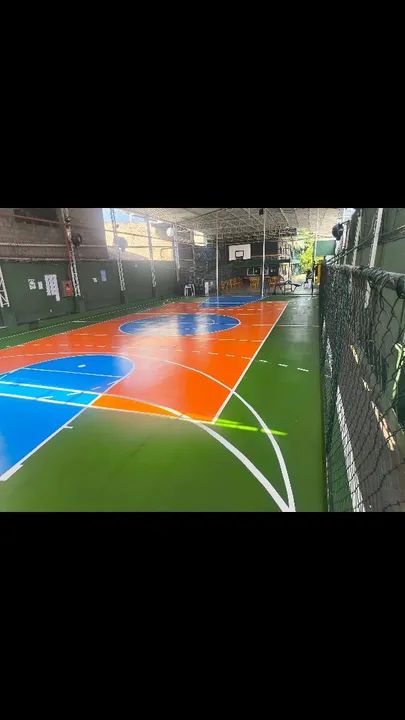 Pintura de quadras poliesportivas e pisos em epóxi  - Foto 6