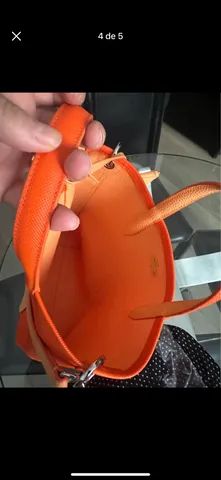 Bolsa Lacoste dupla face em Couro Ecológico! - Foto 4