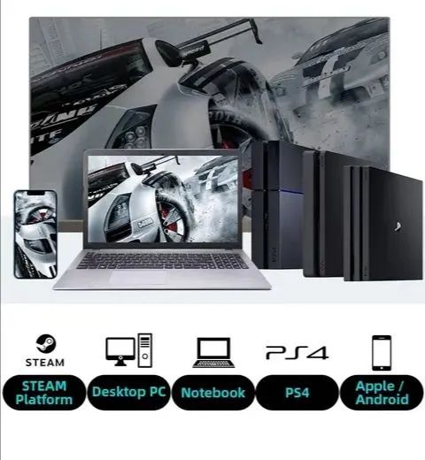 Controle sem fio Bluetooth para PS4, Slim, Pro, PC - Foto 2