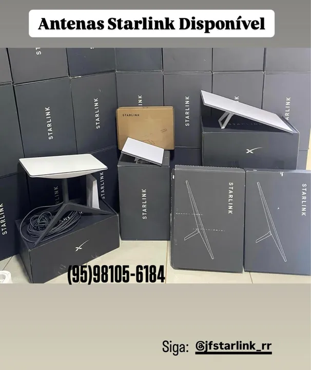 ANTENAS STARLINK (Todos os modelos)