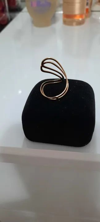 Anel de ouro luxuoso  - Foto 4