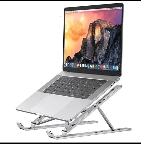 Suporte para notebook Ajustável de Alumínio - Foto 2